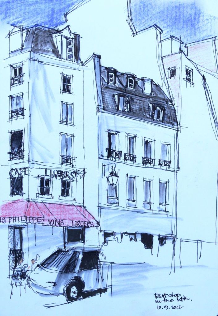 Rest stop in the 4th